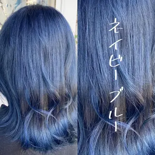 セミロング カラー 小嶋 秀明/ 本物の髪質改善⭐️のヘアスタイル