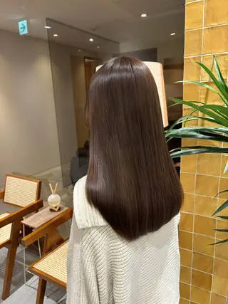 セミロング 透明感✨女性特化💙 chihiroのヘアスタイル