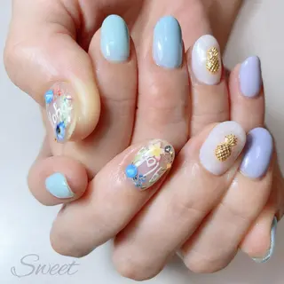 ネイル sweet 仲野陽子のネイルデザイン