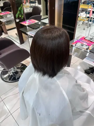ショート カラー 石渡 瑠菜のヘアスタイル