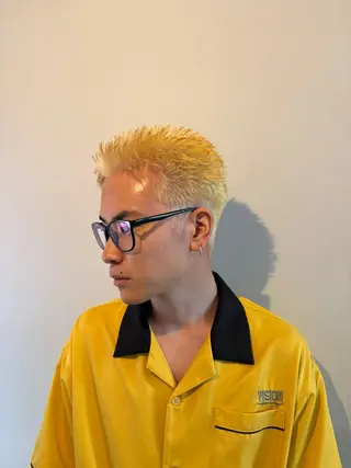 カラー メンズ Amour所属・🌐【voler】 Ayanaのヘアスタイル