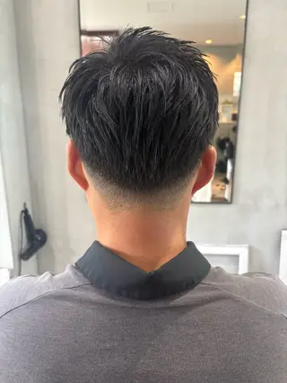 ショート メンズ 中目黒メンズ刈り上げ Harunaのヘアスタイル