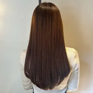 ロング カラー [透明感カラ ー🥣💕]高木愛理のヘアスタイル