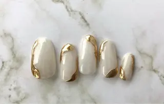 ミディアム ネイル サロンku'u所属・salon kuuのネイルデザイン