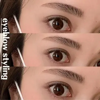 アイブロウ Earth coiffure beaute長野稲田店所属・林 愛子のマツエク・マツパデザイン