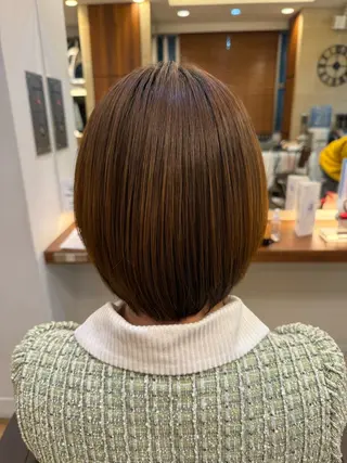 ショート すばる/縮毛矯正 /似合わせカラーのヘアスタイル