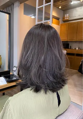 ミディアム カラー 統括マネージャー/ 髪のドクター/前原悟のヘアスタイル