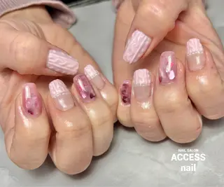 ネイル access nailのネイルデザイン