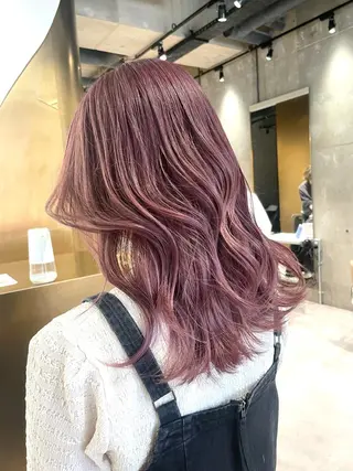 セミロング カラー 海外レイヤー 🇺🇸/ヒナコのヘアスタイル