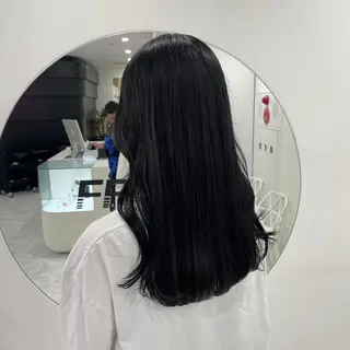 ロング カラー 韓国アイドル🤍ブリ ーチカラー🤍わかなのヘアスタイル