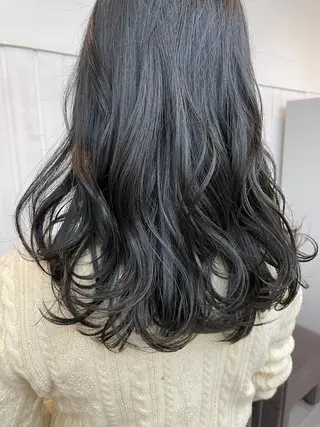ロング 前髪顔周り✂️店長 ❤️アマミヤ❤️のヘアスタイル