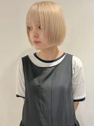 ショート カラー 🧚🏻momo 🧚🏻【下北沢】のヘアスタイル