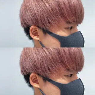 ショート カラー メンズ mahalo hair design所属・ハイトーン特化 川井優汰のヘアスタイル