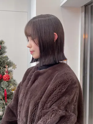 ミディアム カラー レイヤー/ブリーチ ♥️【木坂 桃歌】のヘアスタイル