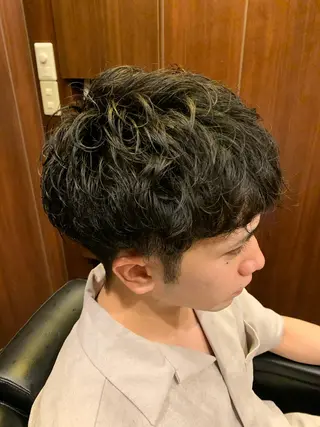 メンズ プレミアムバーバー 草野のヘアスタイル