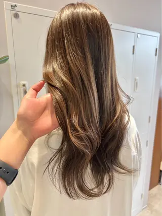 ロング カラー ボブ/透明感カラー/ 似合わせ🌿高田知那のヘアスタイル