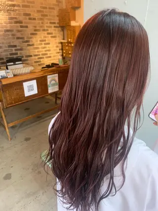 セミロング カラー 似合わせ×美髪改善✨ Yutoのヘアスタイル