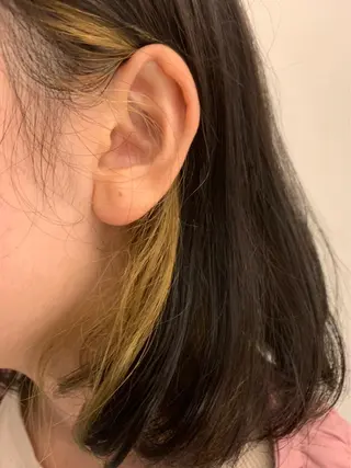 ミディアム 大内 郁のヘアスタイル