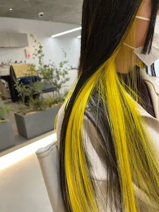 ロング カラー 柴田泰秀sotti. 髪質改善/ブリーチのヘアスタイル