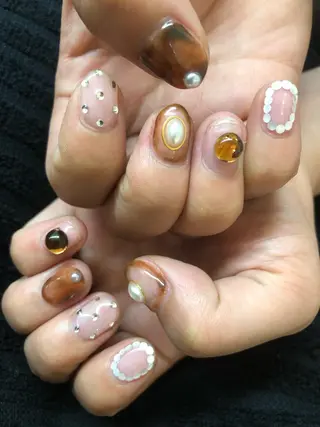 ネイル umber 三茶1分のネイルデザイン