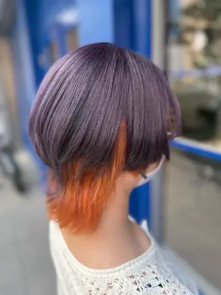 カラー Nene 🪽🤍推しカラーのヘアスタイル