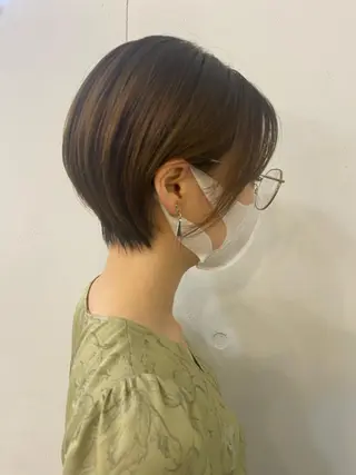 ショート 🍃透明感スタイル ｙｕ-ｋａ🍃のヘアスタイル