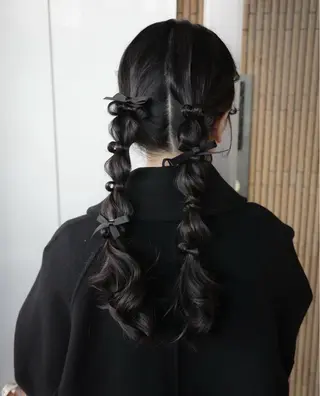 カラー ヘアアレンジ 森田遥奈/透明感カラ ー/似合わせカットのヘアスタイル