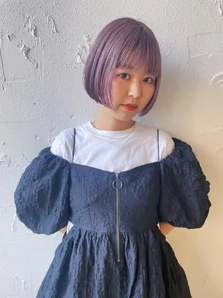 ミディアム enne /YUI🥣のヘアスタイル