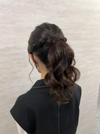 ヘアアレンジ 鈴木 芽香のマツエク・マツパデザイン