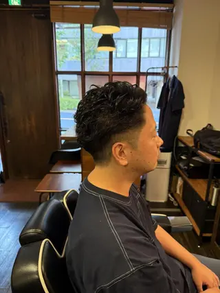 メンズ パーマ 早稲田/メンズパーマ /カラー/松井聖虎のヘアスタイル