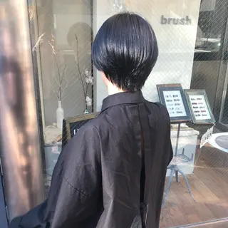 ショート カラー masa/ボブ特化/ ぷつっとボブのヘアスタイル