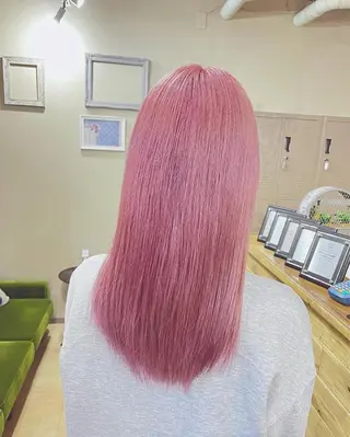 ロング カラー S.BLOOM 川崎 翔哉のヘアスタイル