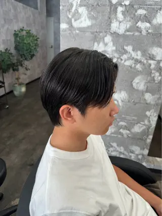 メンズ 横田拓実 女性カットモデル募集のヘアスタイル