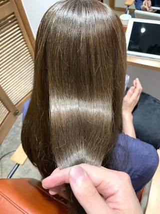 ロング 末田 柊希のヘアスタイル
