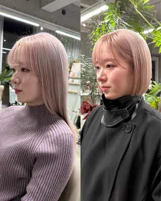 ショート U-fuショート 伊藤拓海のヘアスタイル