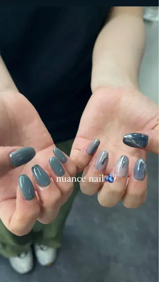 ネイル GRANDE大須 Cecil💜のネイルデザイン