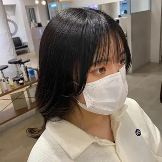 セミロング equal銀座所属・equal銀座 黒田💚のヘアスタイル