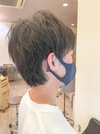 ショート メンズ SHANTi 飯塚 ヘアセット/髪質改善のヘアスタイル