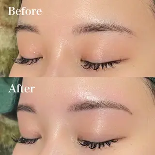 アイブロウ アイブロウ&マツパ カラーモデルまなみのマツエク・マツパデザイン