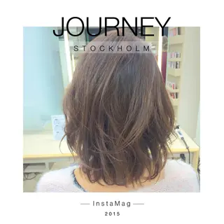 ミディアム カラー Ly   hair（リーヘア）所属・Lyhair🦊🎀 AKIのヘアスタイル