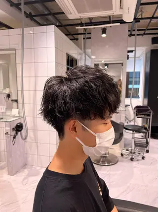 パーマ メンズ 🔥札幌No.1🥇 パーマ特化美容師🔥のヘアスタイル