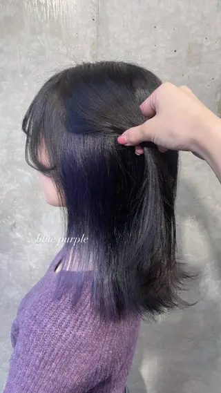 ミディアム 🤍透明感カラー ソメヤナナ 🤍のヘアスタイル