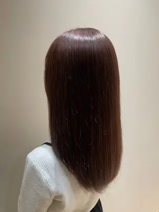 カラー 黒島優香🦋 /縮毛矯正/髪質改善のヘアスタイル