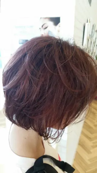 カラー 北野 親善のヘアスタイル