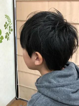 キッズ 志賀 大倫のヘアスタイル