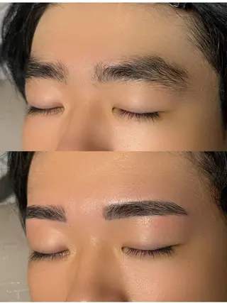 メンズ アイブロウ 藤川 瑛梨奈のマツエク・マツパデザイン