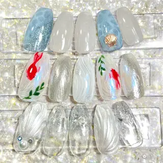 ネイル ﾈｲﾙｻﾛﾝ Bellefleurのネイルデザイン