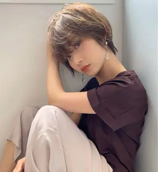 ショート 新田  祐樹のヘアスタイル