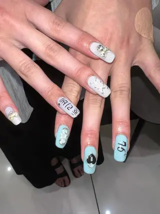 ネイル 個性派/中韓ネイル SAKURAのネイルデザイン