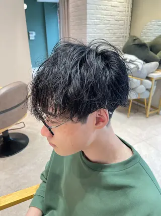 パーマ メンズ blanc hair eyelash所属・髪質改善 BlancHairのヘアスタイル